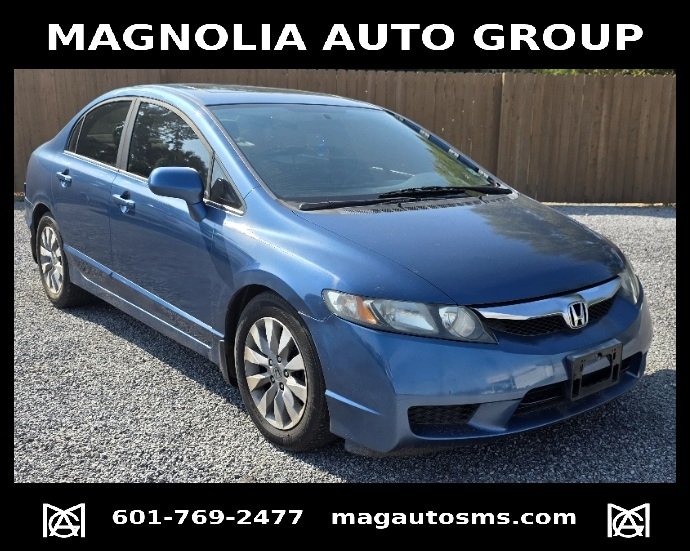 Used 2010 Honda Civic EX with VIN 19XFA1F87AE061414 for sale in Pearl, MS